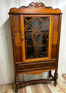 Antique china cabinet. 1920s Scranberry Coop location