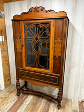 Load image into Gallery viewer, Antique china cabinet. 1920s

