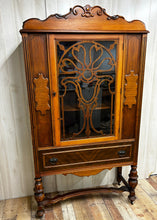 Load image into Gallery viewer, Antique china cabinet. 1920s
