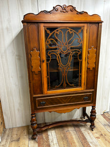 Antique china cabinet. 1920s Scranberry Coop location
