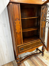 Load image into Gallery viewer, Antique china cabinet. 1920s
